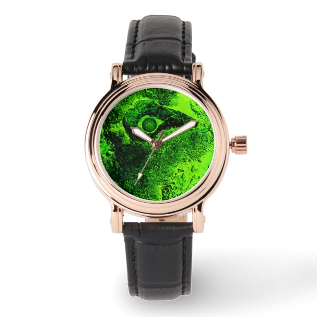 Montre à la recherche de vert (Recto)
