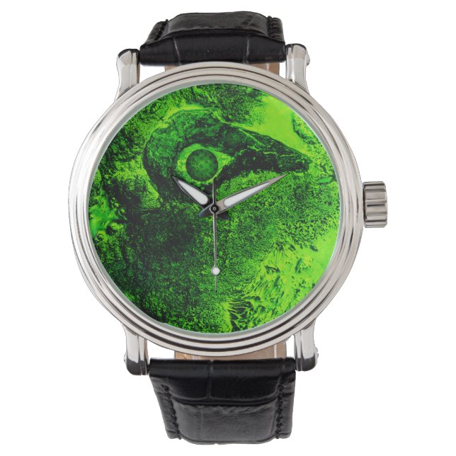 Montre à la recherche de vert (devant)