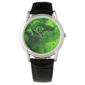 Montre à la recherche de vert