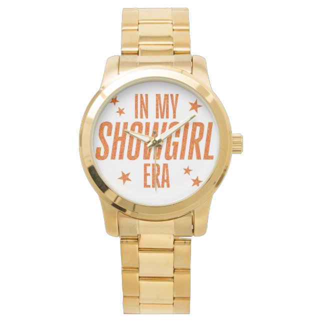 Montre À l'ère de ma Showgirl (devant)