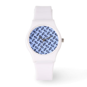 Montre à motif bleu ciel