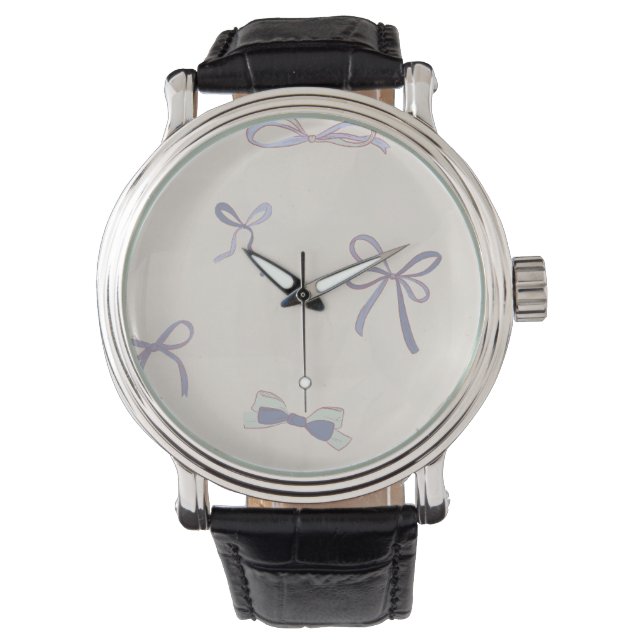 Montre à Nœud Papillon Mignon (devant)