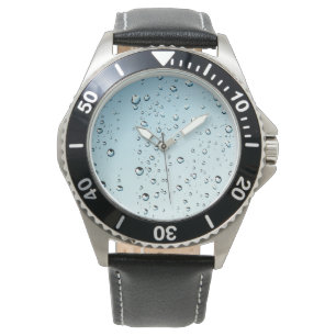 Montre à poignet à gouttes d'eau