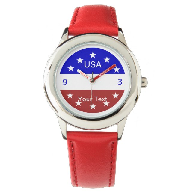 Montre à poignet analogique taille enfant (devant)