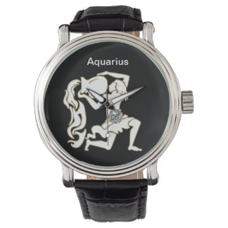 Montre à poignet Aquarius Zodiac