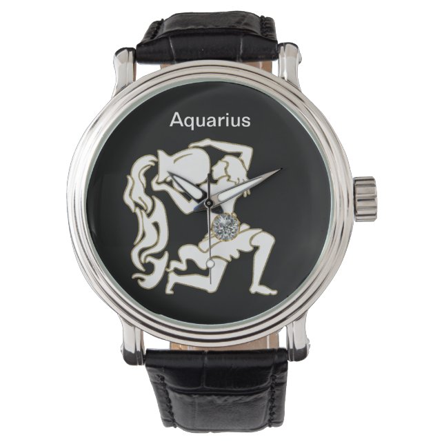 Montre à poignet Aquarius Zodiac (devant)