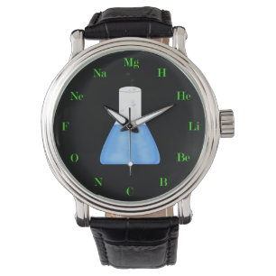 Montre à poignet de chimie