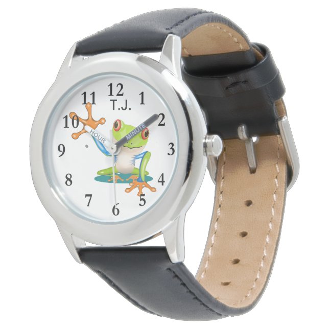 Montre à poignet de grenouille (Incliné)