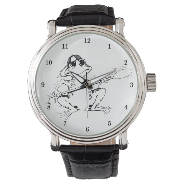 Montre à poignet de grenouille très Cool (devant)