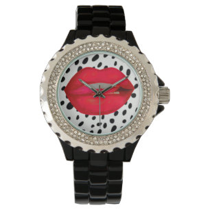 Montre à poignet de rhinocéros léopard