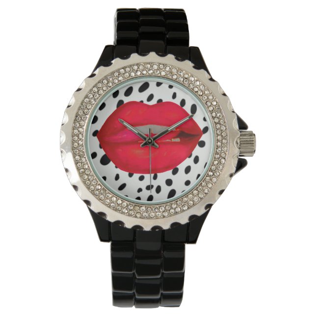 Montre à poignet de rhinocéros léopard (devant)