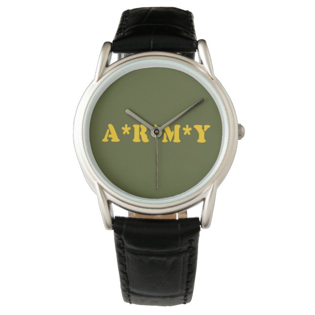 MONTRE A*R*M*Y (devant)