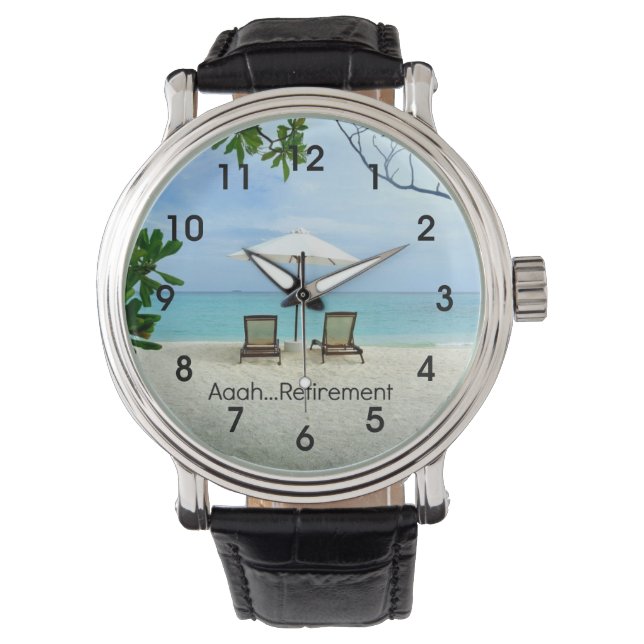 Montre Aaah...Retraite (devant)