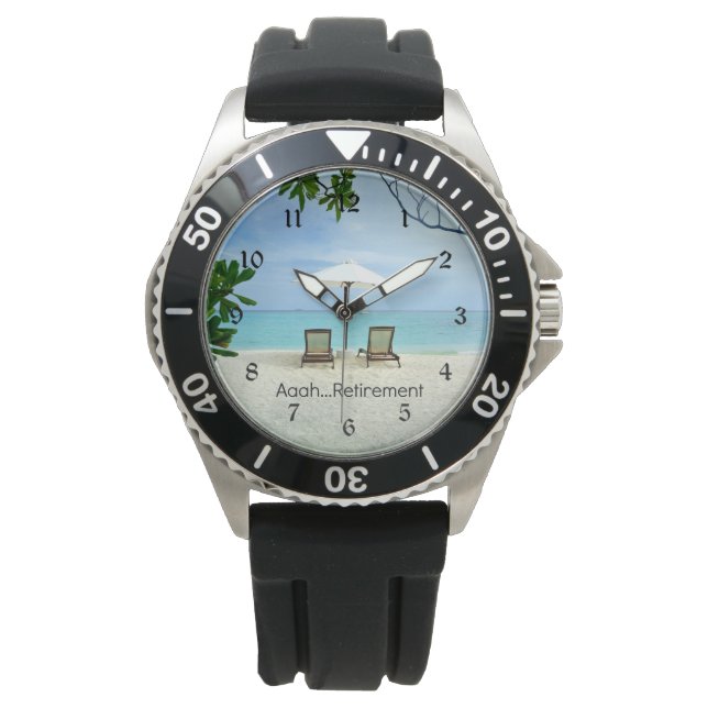 Montre Aaah... retraite, (devant)