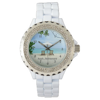 Montre Aaah...retraite, Détente à Beach Watch