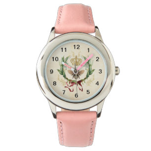 Montre Abeille Vintage botanique moderne