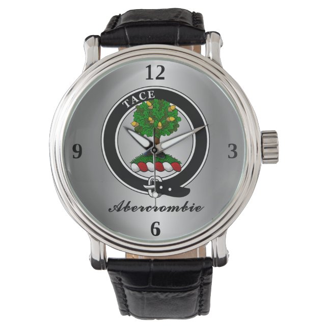 Montre Abercrombie Clan Badge Personalized (devant)