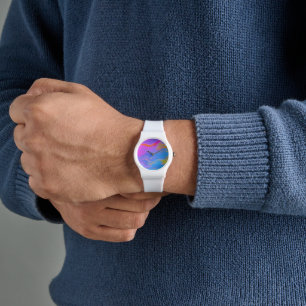 Montre Abstract Acrylic Flow