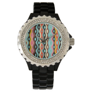 Montre Abstract multicolor pattern