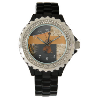 Montre Abstract Violin Design Watch