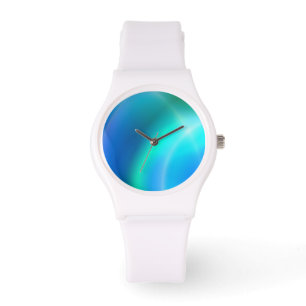 Montre Abstrait bleu