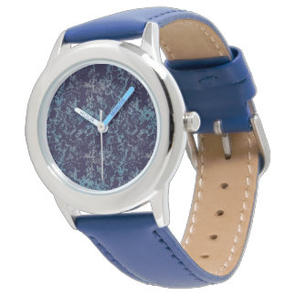 Montre Abstrait bleu