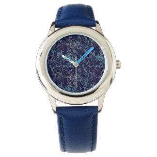 Montre Abstrait bleu