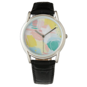 Montre Abstrait visage frais - Couleurs ressort