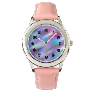 Montre abstraite colorée