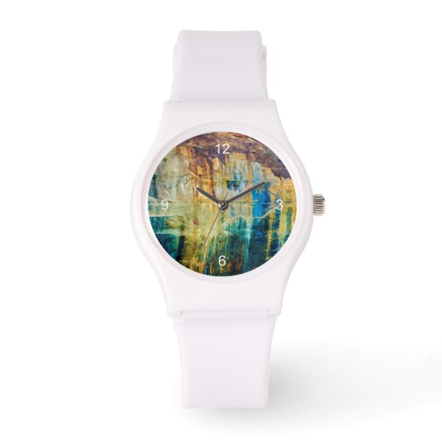 Montre Abstraite de Lakeshore National Rocks (Recto)