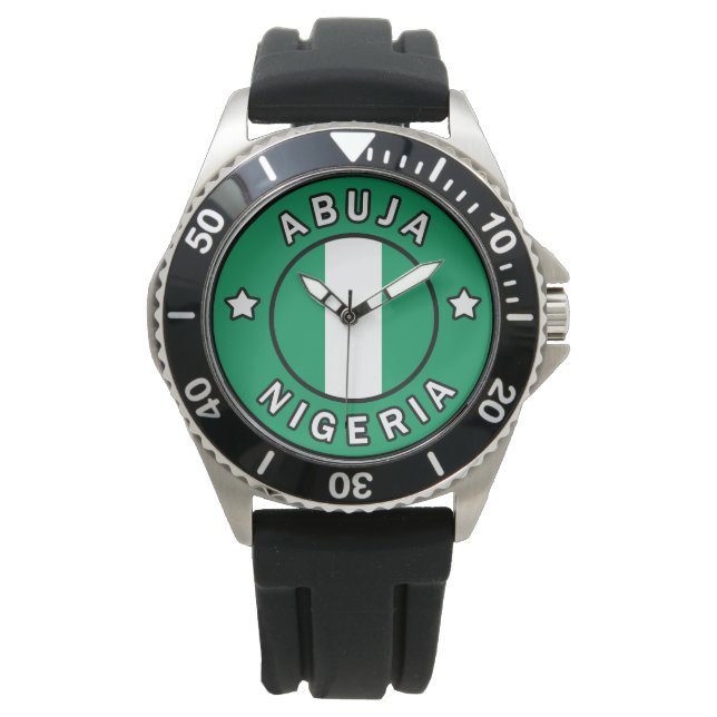 Montre Abuja Nigeria (devant)