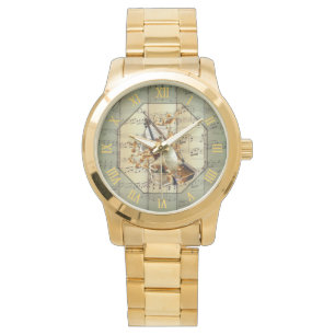 Montre Accordion ~ Edison Phonographe ~ Cello ~ Watch