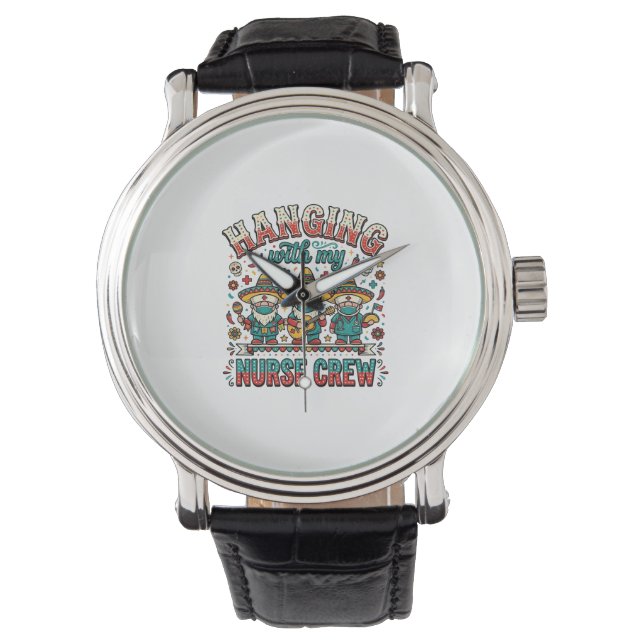 Montre Accroché avec mon équipage d'infirmière Fiesta Che (devant)