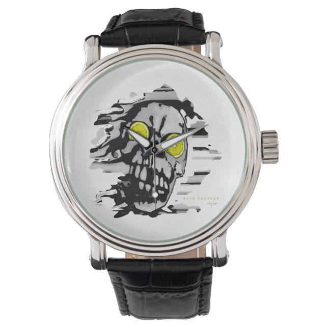 Montre Acid Skull (devant)