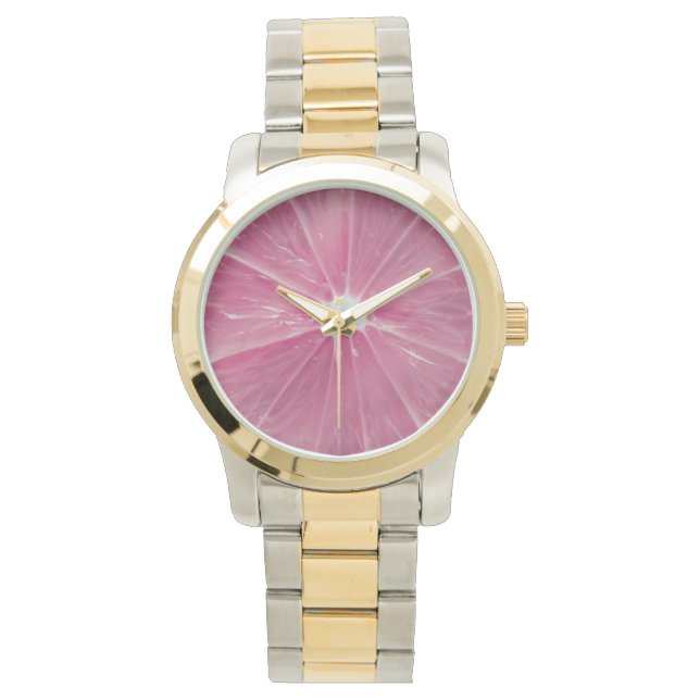 Montre Acitronnier rose (devant)