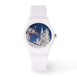 Montre Activités de snowboard à Whitefish Mountain Resort