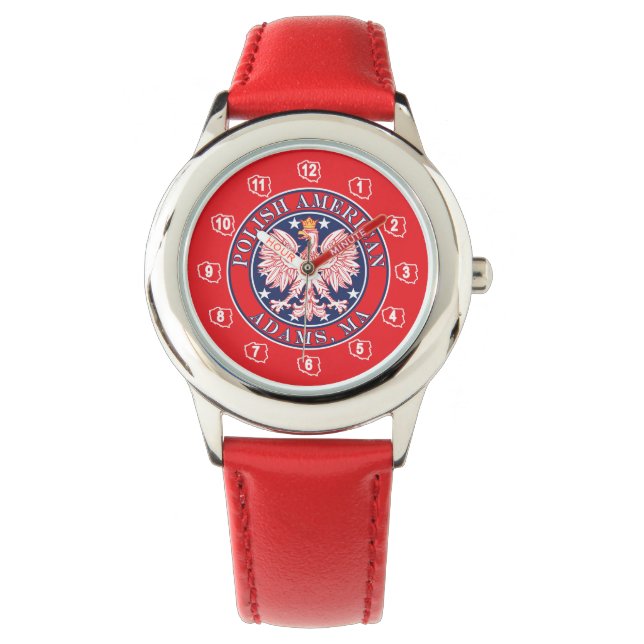 Montre Adams Massachusetts polonais (devant)