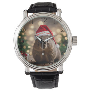 Montre adorable Noël Wombat,