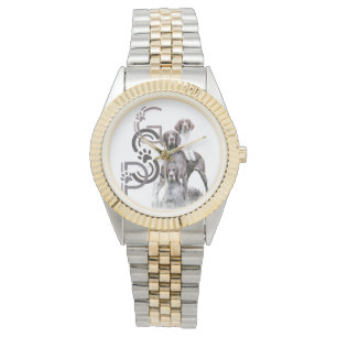 Montre Affichage des pointeurs à cheveux courts allemands