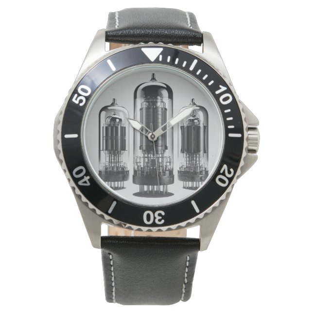 Montre Affichage des tubes analogiques (devant)