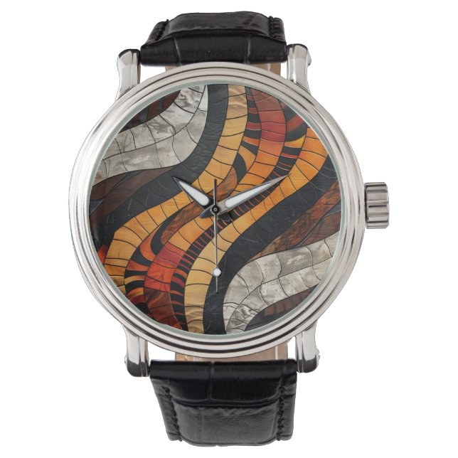 Montre African Tribal Motif Watch (devant)