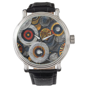 Montre African Tribal Motif Watch