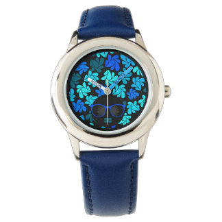 Montre Afro Diva Blue