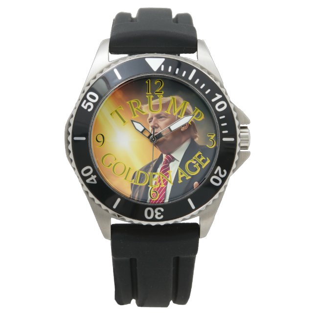 MONTRE ÂGE D'OR DU PRÉSIDENT DONALD TRUMP (devant)