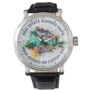 Montre Agent Réalisateur Agence Immobilière Et Nom De L'E