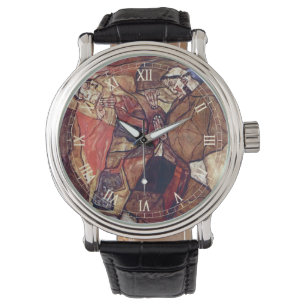 Montre Agonie, la lutte finale par Egon Schiele