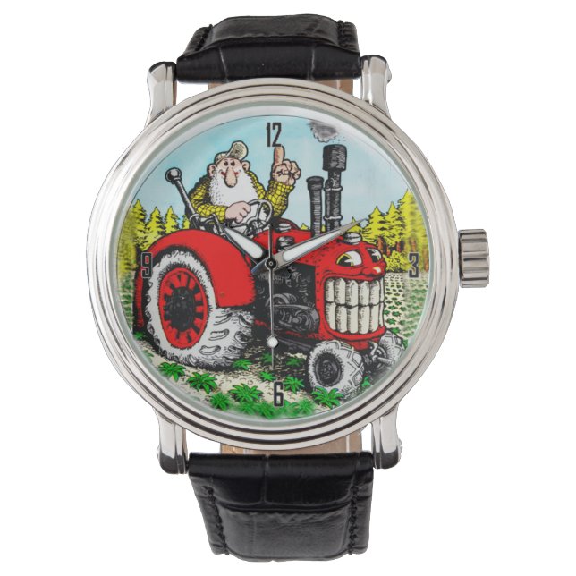 MONTRE AGRICULTEUR SUR TRACTOR WRIST WATT (devant)