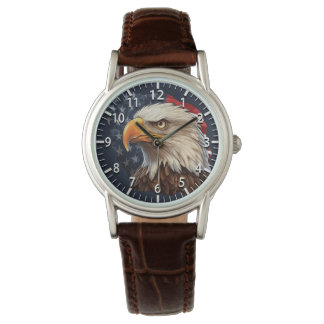 Montre Aigle à drapeau américain