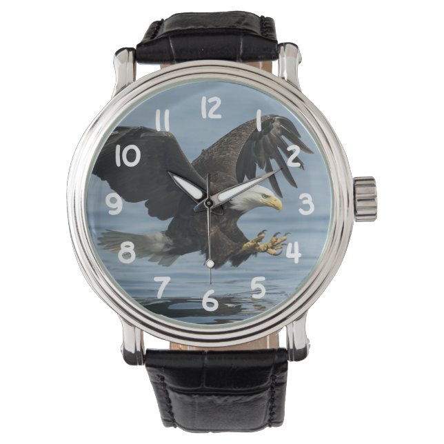 Montre Aigle en approche (devant)