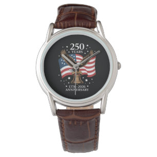 Montre Aigle et Drapeau 250 Ans d'Amérique 1776-2026